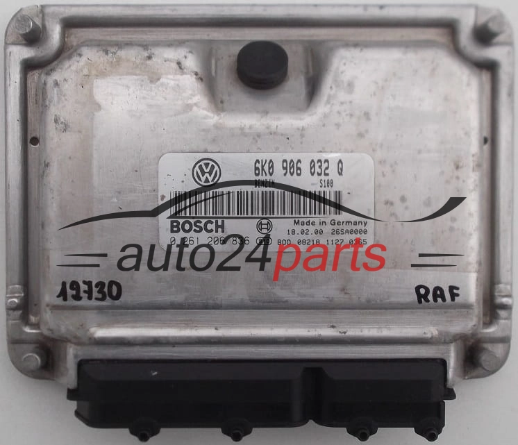 Calculateur Moteur Seat Ibiza Cordoba 1.4 AKK 6K0906032Q Bosch 0261206836 Essence S100 26SA0000
