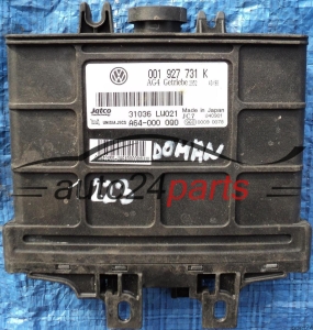 CENTRALITA ECU CAJA DE CAMBIO AUTOMATICO VW LUPO 1.4 AUA 001927731K, 001 927 731 K, 31036 LW021, A64-000 0Q0 