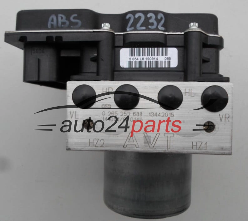Abs pompa centralina  OPEL CORSA D BOSCH 0 265 252 688, 13442015