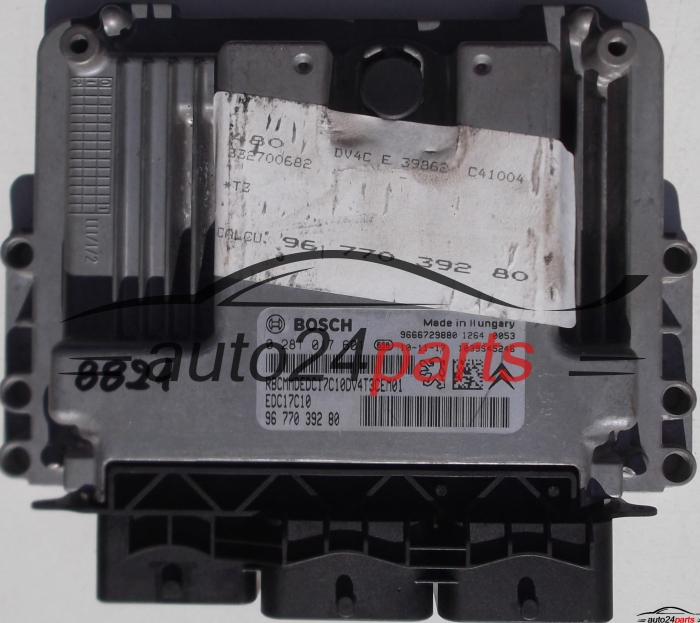 calculateur moteur pour peugeot 206, 207 1.6 hdi
