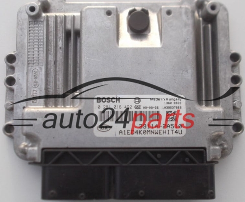 ECU ENGINE CONTROLLER KIA CEED 1.6 CRDI BOSCH 0 281 016 492,  39114-2A510