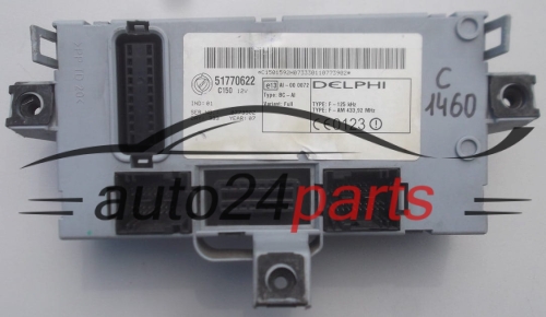 Centralina de comando do sistema confort FIAT DOBLO 188 1.9 JTD DELPHI 51770622