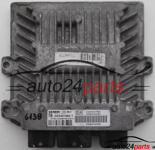 calculateur moteur pour citroen et peugeot 2.0 hdi