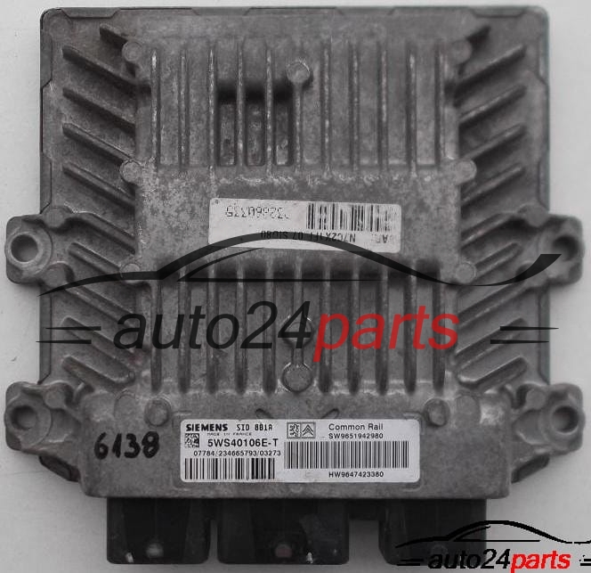 calculateur moteur pour citroen et peugeot 2.0 hdi