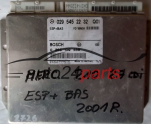 ABS STEUERGERAT ESP+BAS MERCEDES W210 220CDI 270CDI 0295452232 Q01, 029 545 22 32, BOSCH 0265109469, 0 265 109 469