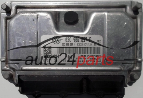 KOMPUTER STEROWNIK SILNIKA SKODA FABIA 1.6 03C906057F, 03C 906 057 F, 03C906057M, 03C 906 057 M, BOSCH 0261201139, 0261201139, BENZIN MED7.5.20 9813, 1039S23903 