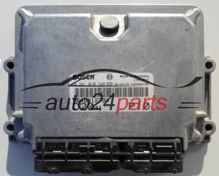 ECU ENGINE CONTROLLER  CITROEN JUMPER PEUGEOT BOXER 2.0 HDI BOSCH 0 281 010 346,  9648312780