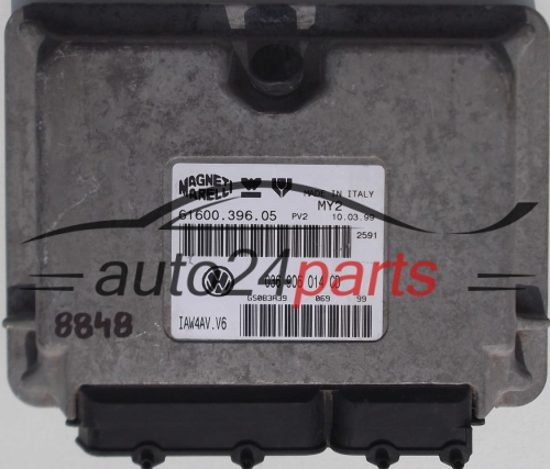 MOTORSTEUERGERÄT ECU STEUERGERÄT VW VOLKSWAGEN POLO 036 906 014 CD, 036906014CD, 61600.396.05 