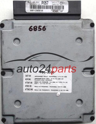 KOMPUTER STEROWNIK SILNIKA FORD FOCUS VISTEON 98BP-12A650-WB, 98BP12A650WB, P057