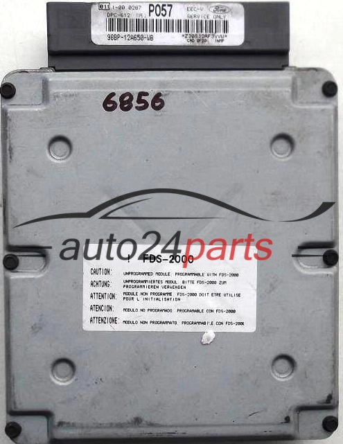 KOMPUTER STEROWNIK SILNIKA FORD FOCUS VISTEON 98BP-12A650-WB, 98BP12A650WB, P057