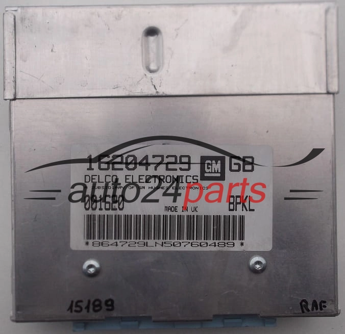 CENTRALINA MOTORE OPEL ASTRA DELCO 16204729 GB, 16204729GB, BPKL 