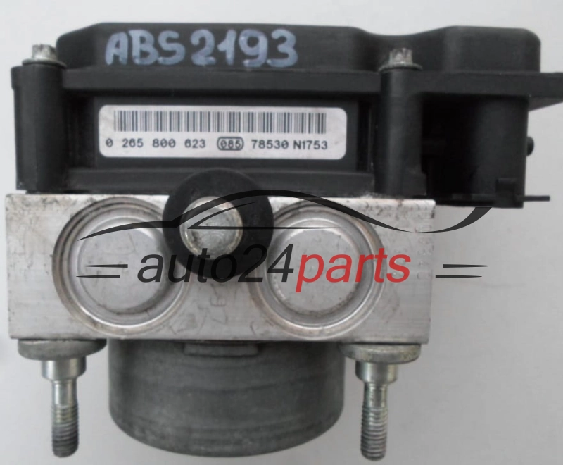 POMPE HYDRAULIQUE ET CALCULATEUR d'ABS FIAT BRAVO BOSCH 0 265 800 623