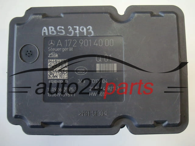 ABS POMPA I STEROWNIK MERCEDES BENZ A 172 431 37 12, A1724313712, 10.0212-0853.4, 10021208534, A1729014000