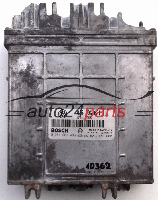 ΜΟΝΑΔΑ ΕΛΕΓΧΟΥ ΚΙΝΗΤΗΡΑ VW VOLKSWAGEN CADDY 1.9, BOSCH 0 281 001 486
