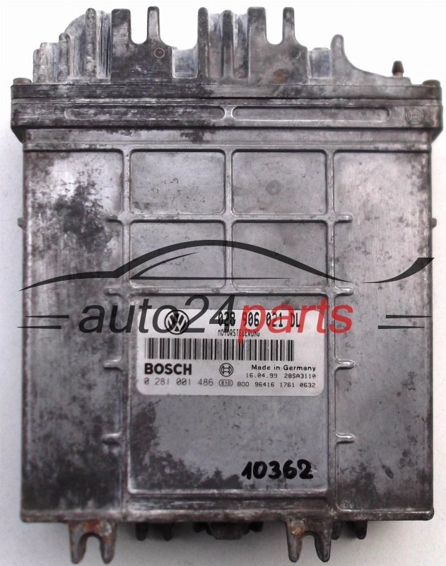 ΜΟΝΑΔΑ ΕΛΕΓΧΟΥ ΚΙΝΗΤΗΡΑ VW VOLKSWAGEN CADDY 1.9, BOSCH 0 281 001 486