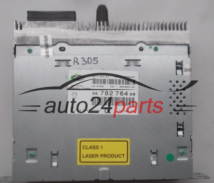 RADIO CD MP3 NAVI NAWIGACJA RNEG2 CEM00 CD6366 CITROEN PEUGEOT Magneti Marelli 96 782 764 80