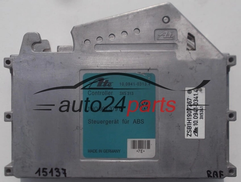 CENTRALINA ABS VOLKSWAGEN GOLF III, SEAT TOLEDO, 1H0 907 379 B, 1H0907379B, 10.0941-0313.4, 10094103134