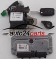 CENTRALINA DO MOTORE VOLKSWAGEN SEAT IBIZA 1.4 MAGNETI MARELLI MY2 4HV.BK, MY24HVBK, 03C 906 024 BK, 03C906024BK, 61601.502.06, 6160150206