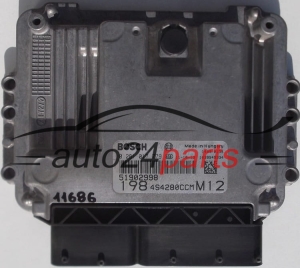 CENTRALITA DE MOTOR FIAT BRAVO 1.6 MJD BOSCH 0 281 017 779, 0281017779, 51902998