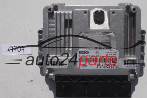 KOMPUTER STEROWNIK SILNIKA KIA HYUNDAI 2.0 CRD BOSCH 0 281 014 223, 0281014223, 39114-27346, 3911427346 