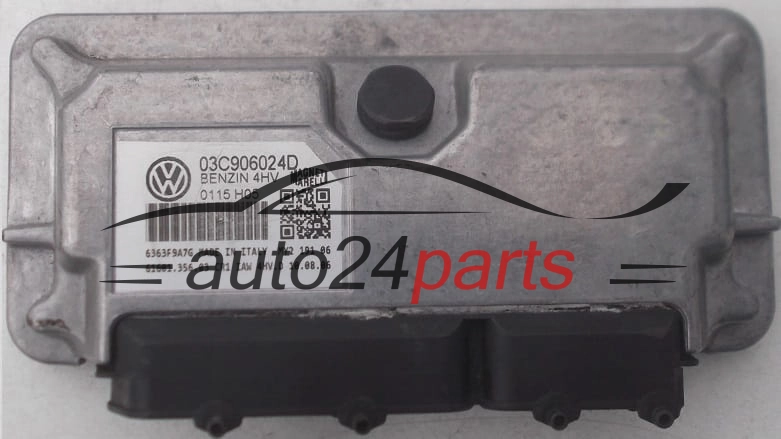 CENTRALINA MOTORE SKODA FABIA 1.4 IAW 4HV.D, IAW4HVD, 03C906024D, 6363F9A7G