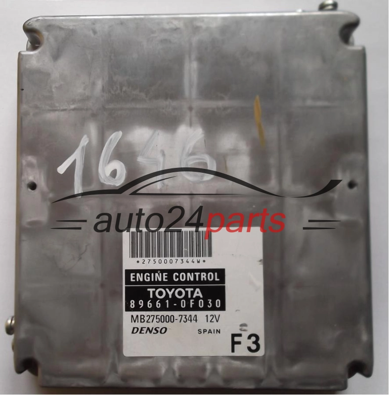 CENTRALINA DO MOTORE TOYOTA VERSO 1.8 89661-0F030