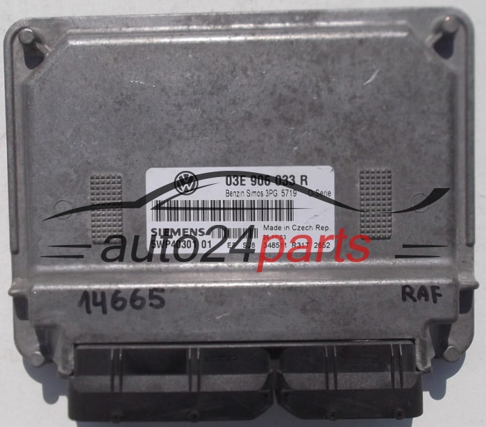 ECU ENGINE CONTROLLER VOLKSWAGEN POLO SIEMENS 5WP40301 01