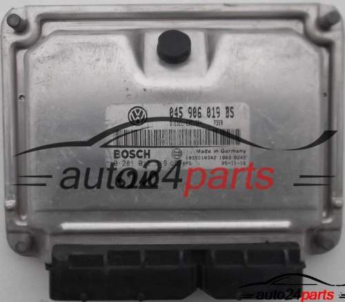 CENTRALINA DO MOTORE SEAT IBIZA VW POLO 1.9 TDI BOSCH 0281012319, 045906019BS 