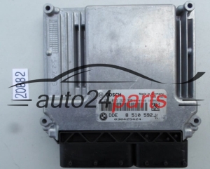 CENTRALINA DO MOTORE BMW 2.0D BOSCH 0 281 016 925, 0281016925, DDE 8 510 592, DDE8510592, 8510592