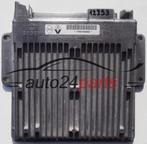 KOMPUTER STEROWNIK SILNIKA RENAULT CLIO 1.2 7700102989 HOM7700867277, 216234268A, 21623426-8 a - 12253 