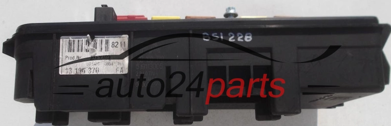 Ηλεκτρικό κιβώτιο θρυαλλίδων κουτί BSI OPEL VECTRA C SIGNUM GM 13 190 370 FA