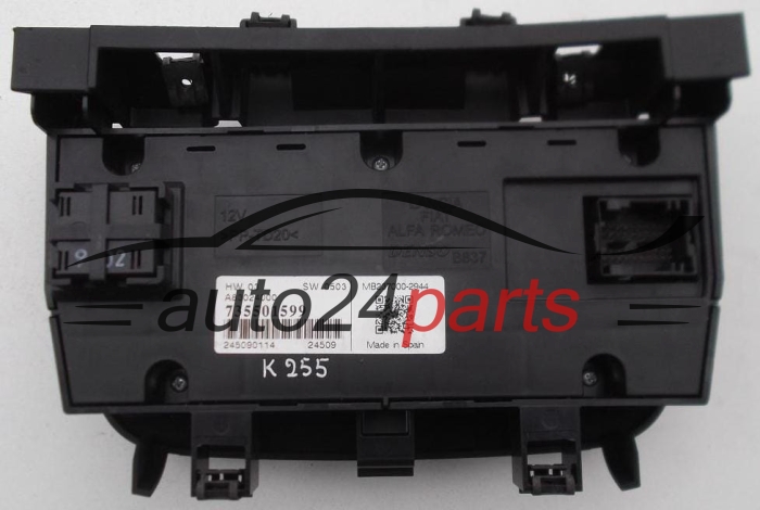 PANEL OGRZEWANIA STEROWNIK NAWIEWU REGULATOR KLIMATRONIK FIAT ALFA ROMEO 735501599 / A83024000 / 245090114