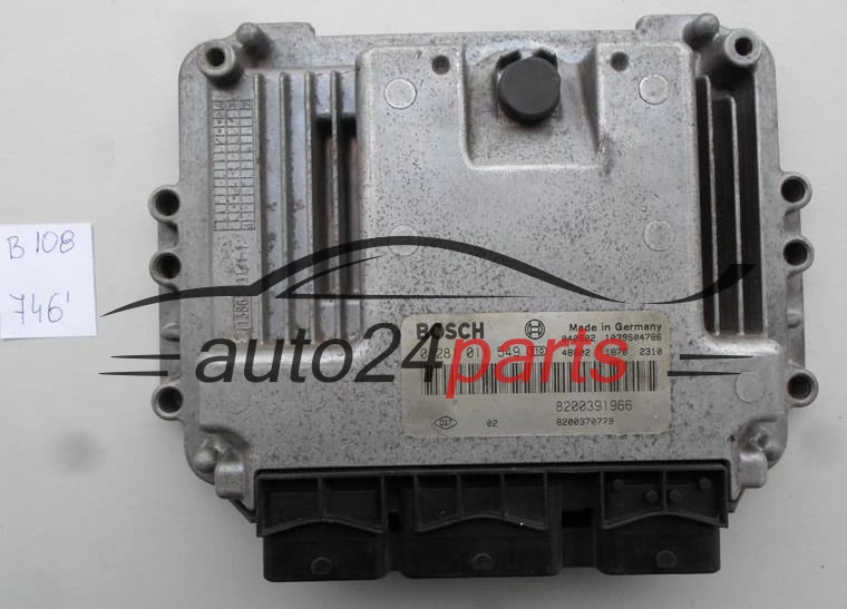  RENAULT MEGANE SCENIC 1.9 DCI, BOSCH 0 281 011 549, BOSCH 0281011549, 8200391966, 8200370779, 1039S04786