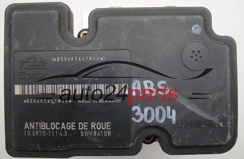 Αντλία αβς PEUGEOT 206 9652342980, 10.0207-0036.4, 10020700364, 10.0970-1114.3, 10097011143, 5WK84108