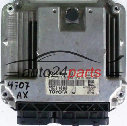 TOYOTA YARIS 1.4 D-4D 1ND-TV BOSCH 0281012323, 0 281 012 323, 89661-0D460 896610D460 J 4079180985, 407918-0985, 1039S18486 -