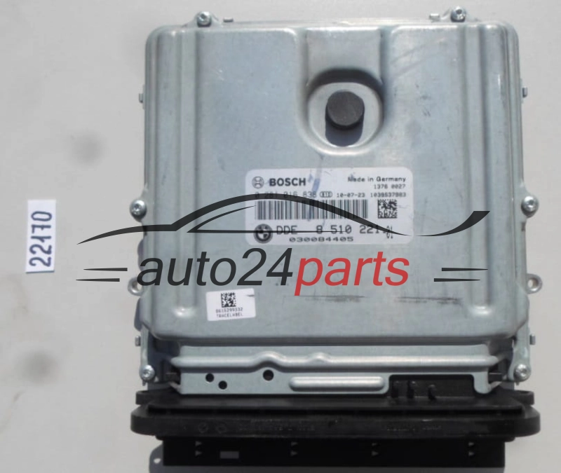 KOMPUTER STEROWNIK SILNIKA BMW E91 BOSCH 0 281 016 838, 0281016838, DDE 8 510 221, DDE8510221, 8510221