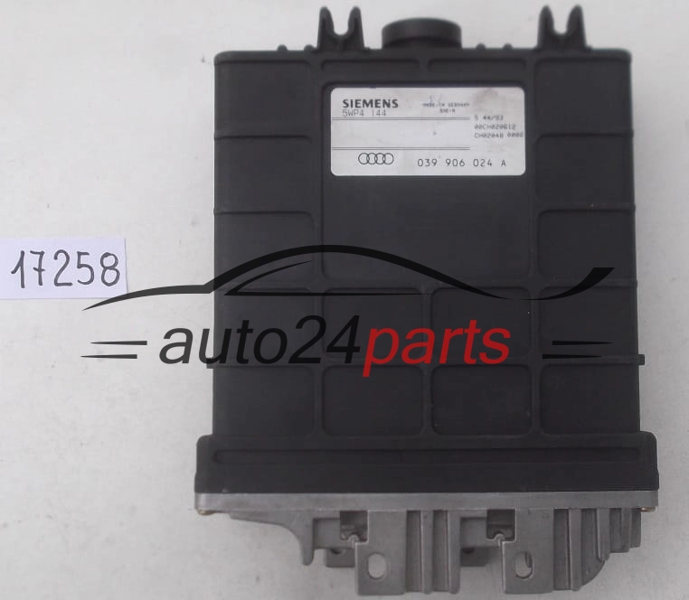 CENTRALINA MOTORE AUDI 80 B4 SIEMENS 5WP4 144, 5WP4144, 039 906 024 A, 039906024A 
