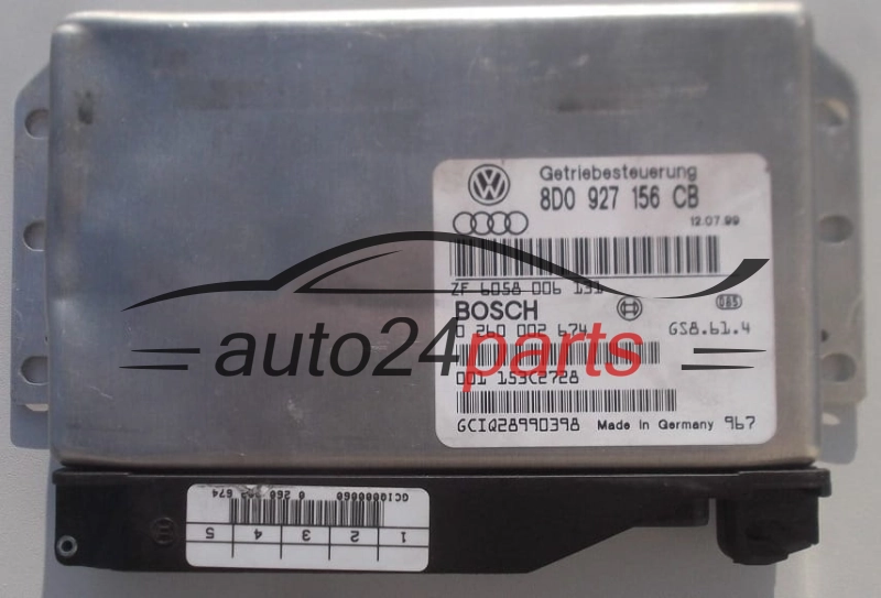 COMPUTADOR CAIXA DE VELOCIDADES AUTOMÁTICA AUDI A4 A6 1.9 TDI BOSCH 0 260 002 674