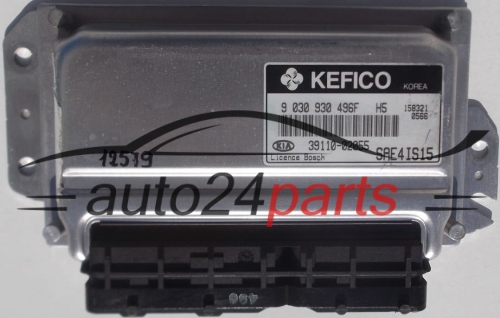 ECU ENGINE CONTROLLER KIA PICANTO KEFICO 1.1 39110-02055, 3911002055, 9 030 930 496F, 9030930496F
