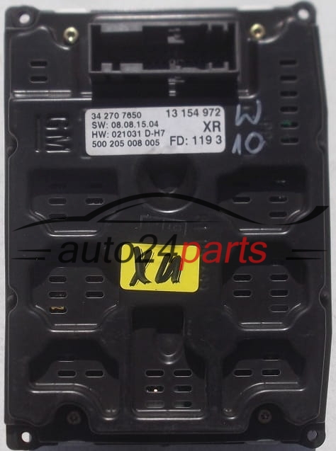 Schermo del display multifunzione radio  OPEL VECTRA C SIGNUM GM 13 154 972 XR