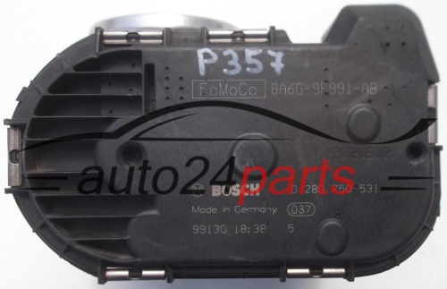 CORPO FARFALLATO FORD FIESTA BOSCH 0 280 750 531, 0280750531, 8A6G-9F991-AB, 8A6G9F991AB 