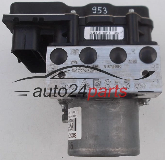 Aντλία ABS ALFA ROMEO MITO BOSCH 0 265 251 816, 51879980