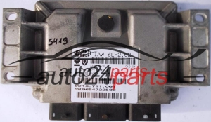 MOTORSTEUERGERÄT ECU STEUERGERAT CITROEN C3 1.4 MAGNETI MARELLI IAW 6LP2.02, IAW6LP202, HW 16.631.044, 16631044, 9647498180, SW 16.711.064, 16711064, 9654722580