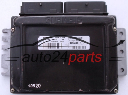 CENTRALINA DO MOTORE RENAULT CLIO 1.2 SIEMENS S110114000 B