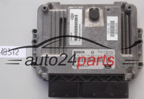 LDV MAXUS 2.5 CRDI BOSCH 0 281 012 165, 0281012165, 43002031F