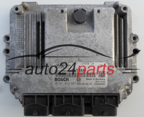 Μονάδα Ελέγχου Κινητήρα  FORD FOCUS 1.6 TDCI BOSCH 0 281 012 487, FoMoCo 5M51-12A650-UA