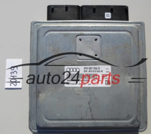 KOMPUTER STEROWNIK SILNIKA AUDI A6 2.4 SIEMENS VDO 5WP45241 06, 5WP4524106, 4F0 907 552 D, 4F0907552D, 4F0910552M, SIMOS 6.3 - 20139