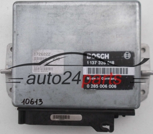 ECU ENGINE CONTROLLER BMW E34 E32 BOSCH 0 285 006 006, 0285006006, 1 137 328 018 1137328018, 1726222 
