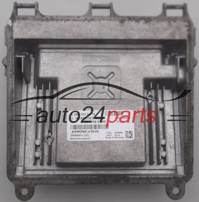 CENTRALINA DO MOTORE MERCEDES W169 SIEMENS VDO 5WK90912 02, A 266 153 34 79