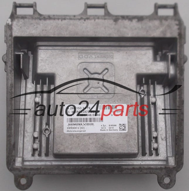 CENTRALINA DO MOTORE MERCEDES W169 SIEMENS VDO 5WK90912 02, A 266 153 34 79
